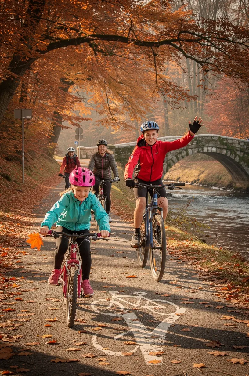 Outdoor recreation safety tips for walkers and cyclists